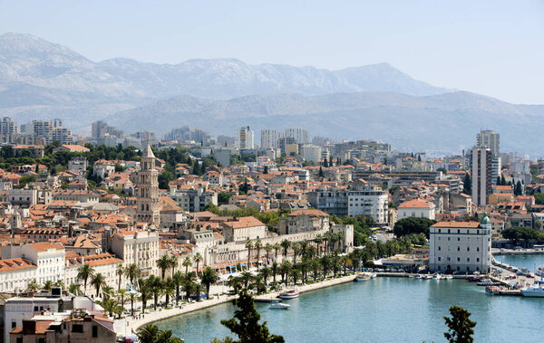 view of the city of monaco in the summer