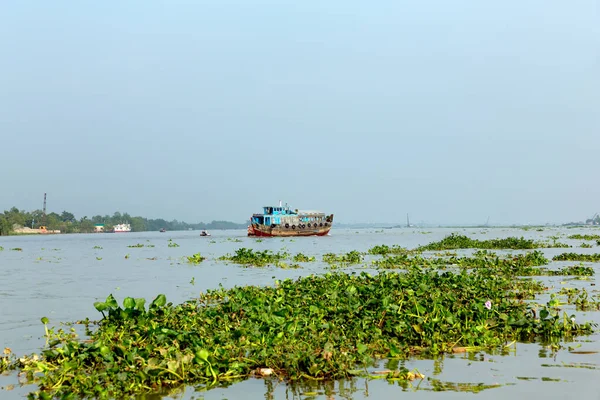 Fishing Boats River — Stock Photo, Image