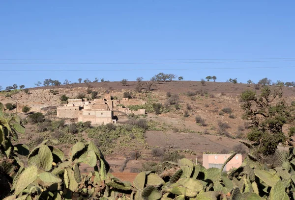 Вид Іспанське Село Ефіопії — стокове фото