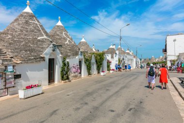alberobello 's trulli, puglia, italyan