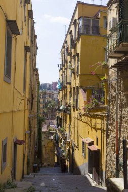 Portekiz 'in eski ölüm ilanlarının sokak manzarası