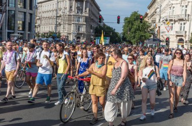 02 Temmuz 2016 - Budapeşte, Macaristan: Budapeşte 'de LGBT Geçidi