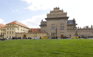 Stockholm 'ün tarihi merkezi manzarası