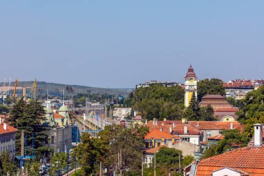 Bulgaristan 'ın Burgaz tren istasyonu