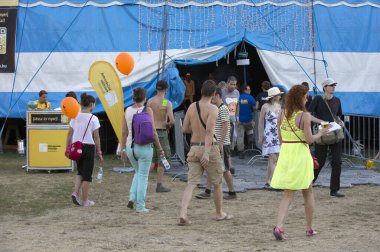 Sziget müzik festivali Budapeşte, Macaristan 'da