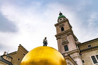 Salzburg, Avusturya manzaralı.