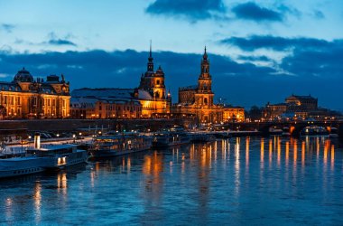 İsveç 'teki eski Stockholm şehri manzarası