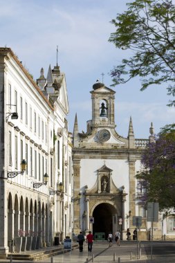 Madrid, İspanya 'nın manzarası.