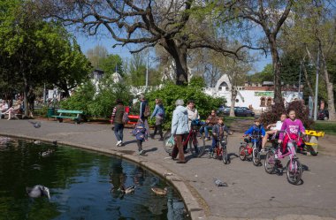 Amsterdam, Hollanda, Bir yaz günü