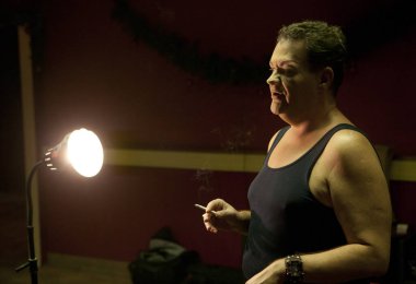 Macaristan, Budapeşte 'deki ünlü Macar travesti Leydi Domper..