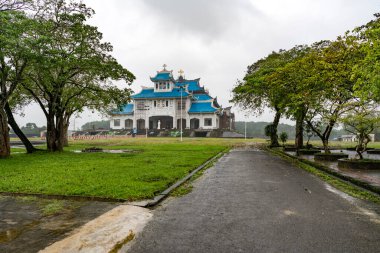 Eski geleneksel Çin tapınağı