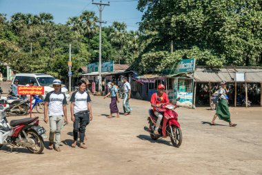 Tayland 'da bir topluluk.