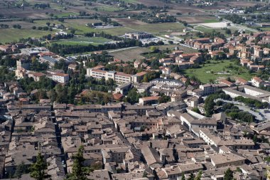 Toledo şehrinin havadan görünüşü, İspanya
