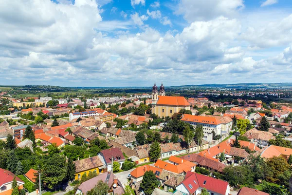 Utsikt Över Staden Cesky Krumlov Tjeckiska Republiken — Stockfoto
