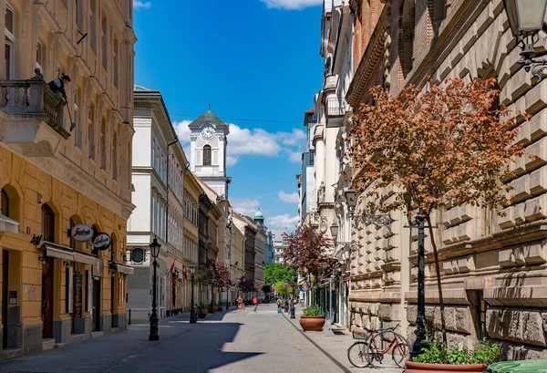 Vista Rua Cidade Velha Stockholm Sueco — Fotografia de Stock