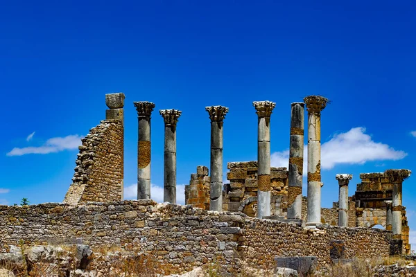 Руины Римского Форума Измире Индейка — стоковое фото