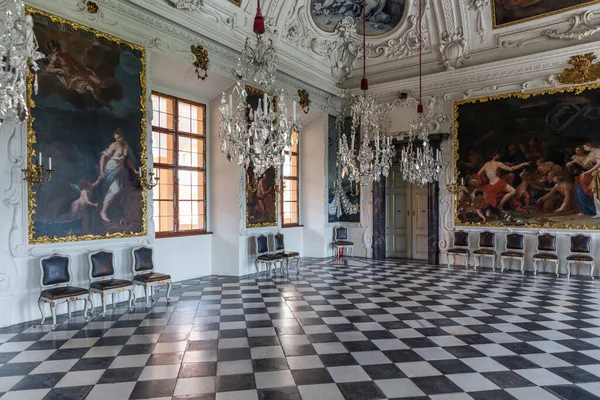 Газ Аустрия Интерьер Фегенбергского Дворца Мая Дворец Построенный 1625 1635 — стоковое фото