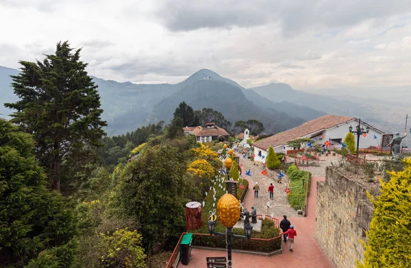 Blick Auf Die Berge Der Stadt Madeira — Stockfoto