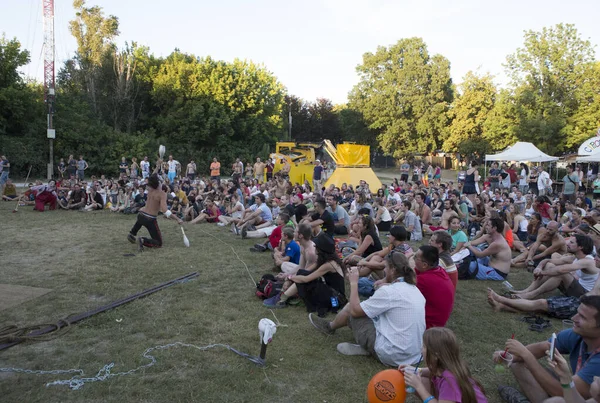 Sziget Music Festival Budapešti Maďarsko — Stock fotografie