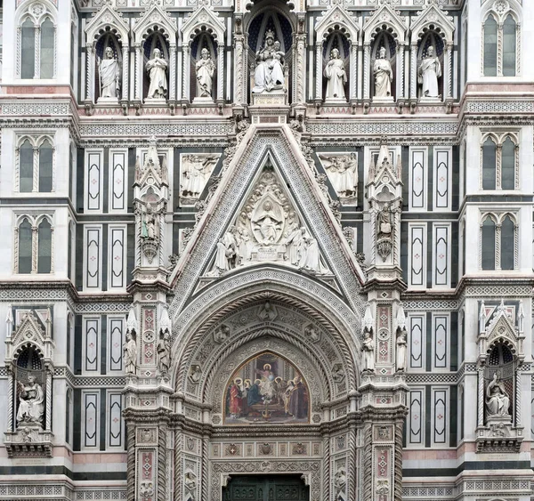 Facade Cathedral Santa Maria Del Fiore Florence Italy — Stock Photo, Image