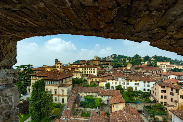 Talya Nın Siena Şehrinin Manzarası — Stok fotoğraf