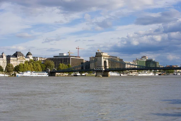 Vista Sul Tamigi Londra Regno Unito — Foto Stock