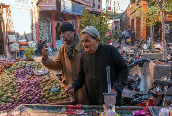 Mercado Tradicional Marrakech Marruecos — Foto de Stock