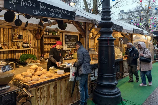 Mnichov Německo Března 2018 Viktualienmarkt Při Západu Slunce Denní Trh — Stock fotografie