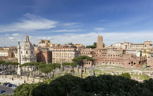 Över Staden Rom Italien — Stockfoto