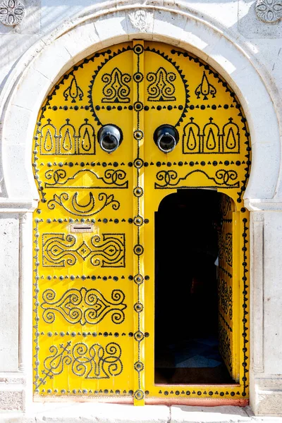 Tunus Eski Kapı Açıldı — Stok fotoğraf