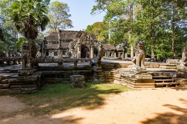 Antiche Rovine Angkor Wat Siem Mietere Cambogia — Foto Stock