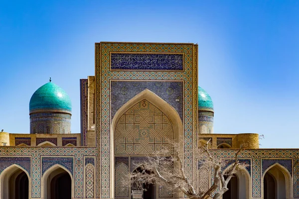Mezquita Poi Kalan Bujará Uzbekistán — Foto de Stock