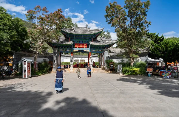 Régi Hagyományos Templom Kínában — Stock Fotó