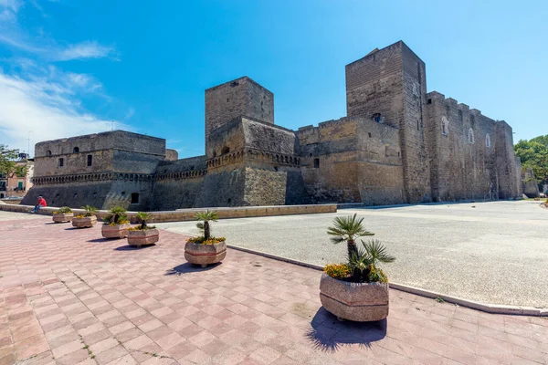 Bari Italien Juni 2017 Mittelalterliche Festung Der Innenstadt Von Bari — Stockfoto