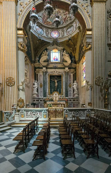 Lecce Italien Juni 2017 Barock Interiör Lecce Katedralen Italien Katedralen — Stockfoto