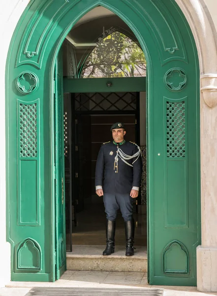 Lisboa Portugal Enero 2017 Guardia Honor Museo Presidencial Portugal Ubicado — Foto de Stock