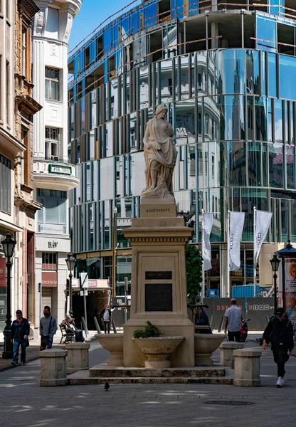 Vista Rua Cidade Barcelona Espanha — Fotografia de Stock