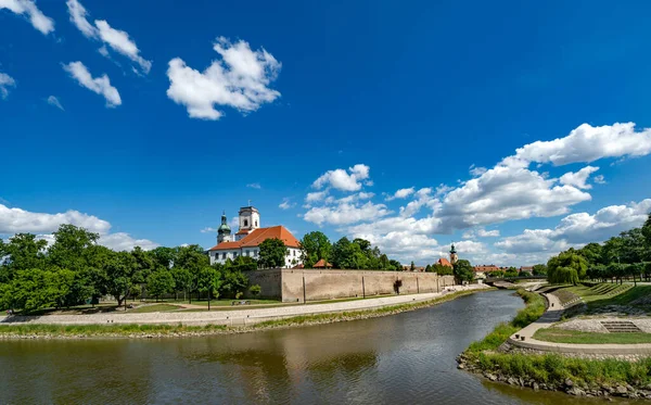 Ratusz Gyor Węgry Gyor Piękne Barokowe Stare Miasto — Zdjęcie stockowe