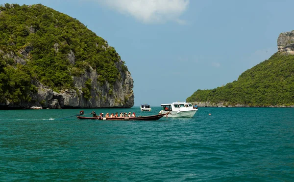 Красивый Тропический Пляж Вид Море — стоковое фото