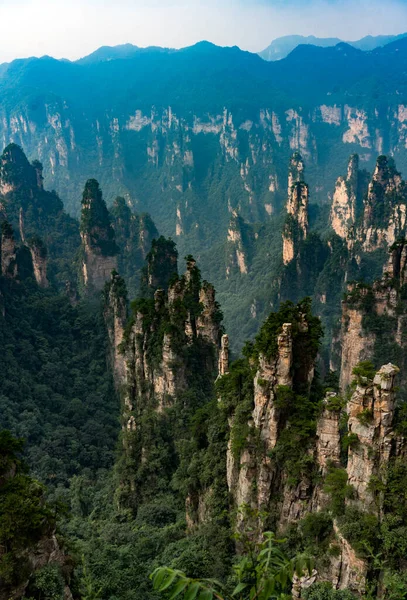 Kalkberge Zhangjiajie China — Stockfoto