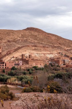 Eski Petra kasabası manzarası, Jordan.