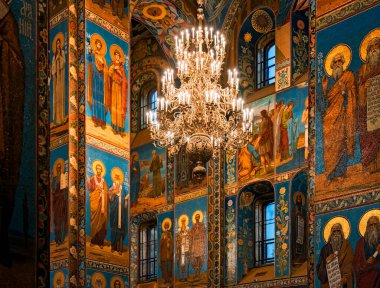 Eski Hıristiyan kilisesinin içinde