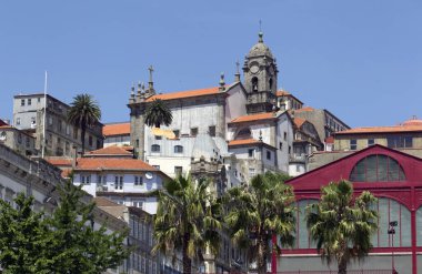 Lizbon, Portekiz 'in eski kasabasının manzarası