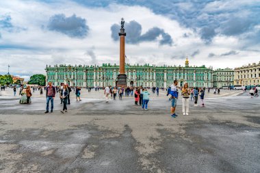 İsveç 'teki Stockholm şehri manzarası
