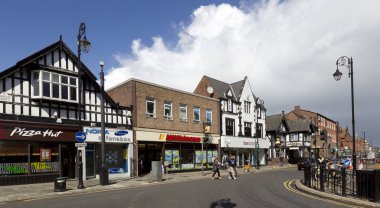 Strasbourg, Alsace, Fransa 'daki eski bir kasaba