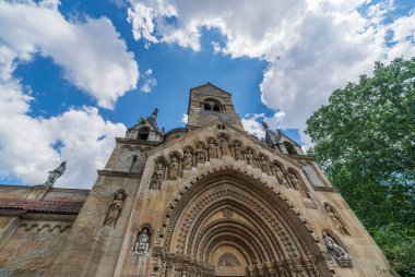 Prag 'daki St. George Katedrali manzarası