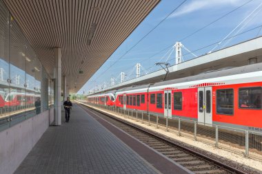 Tren istasyonunda tren.