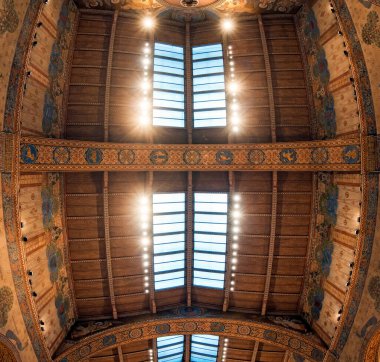 Eski Hıristiyan kilisesinin içi