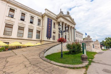aranjuez, Madrid, İspanya Sarayı manzarası