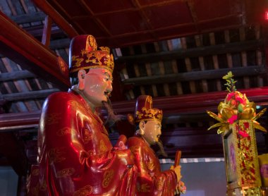 Geleneksel Çin tapınağının ayrıntıları